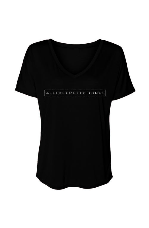 WMNS OG BLOCK - SLOUCHY V-NECK - BLK